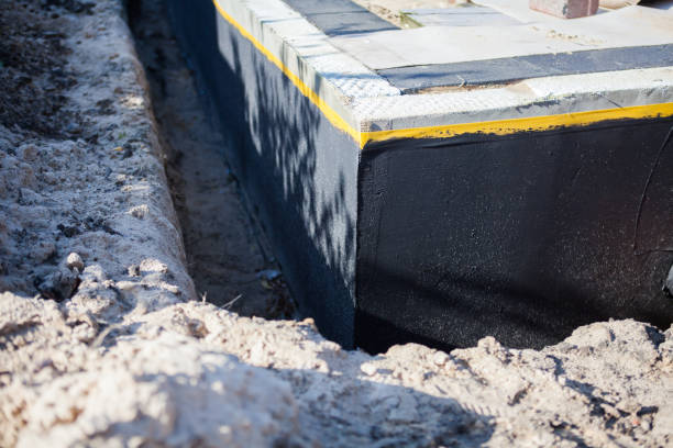 Residential Wet Basement Repair installation at a Fishers, IN home by SJ Waterproofing Pros